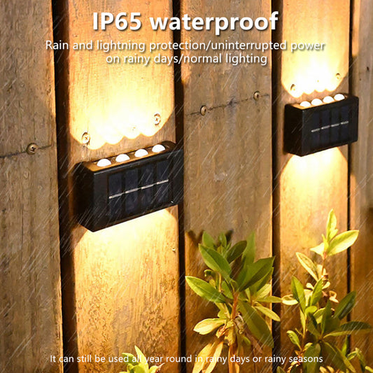 Solar Outdoor Wall Lamp for Garden Decoration - Rooftopboutique