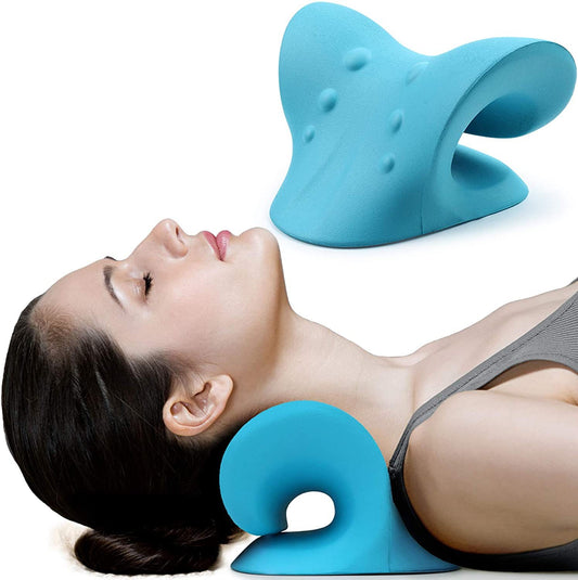 Cervical Neck and Shoulder Relaxer Chiropractic Pillow - Rooftopboutique