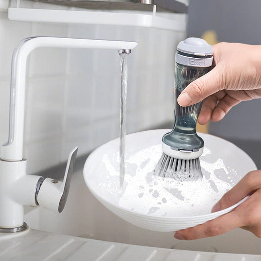 Soap Dispenser Pot Brush for Kitchen Sink & Dishes - Rooftopboutique
